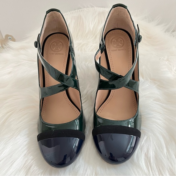 NIB Tory Burch Amble Criss Cross Pump - Picture 5 of 15